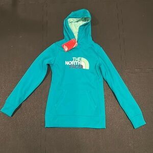 The North Face sweatshirt